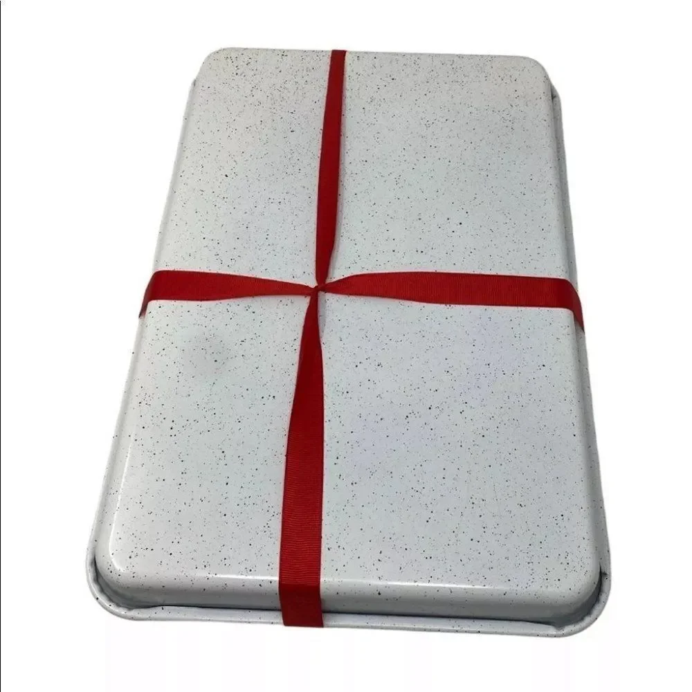 Rae Dunn NOEL‎ 4 Piece Baking Set Christmas Holiday Cookies Cake Pie Tray Cook